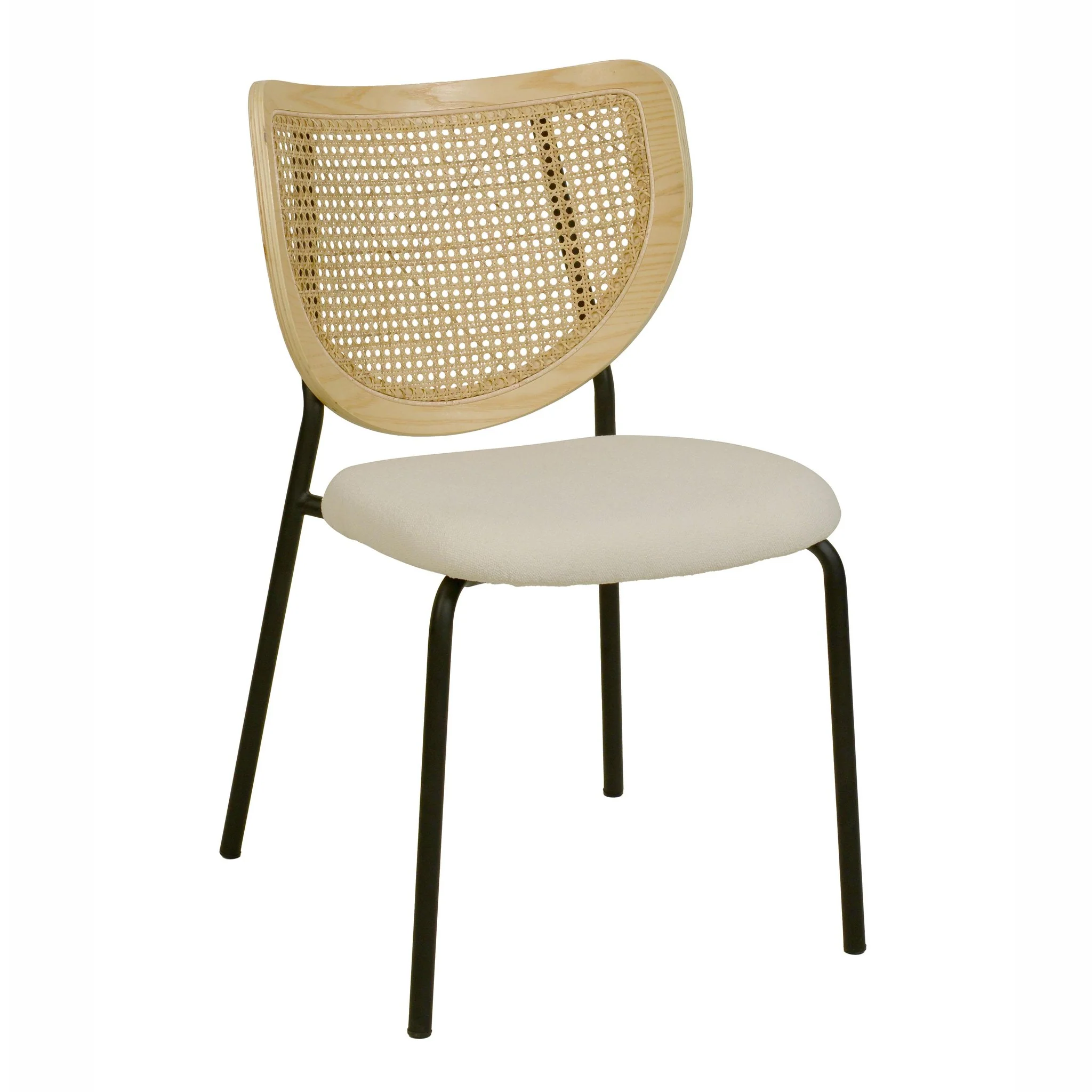 Nessie Natural Rattan Dining Chair - Set of 2 - Image 3