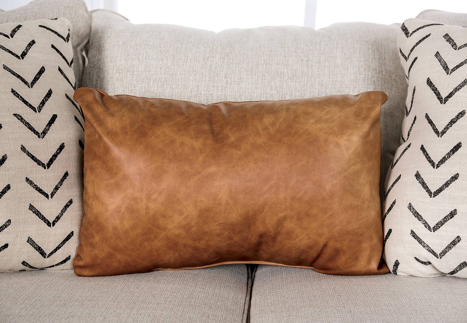 New Meadows Loveseat, Sand/Caramel - Image 4