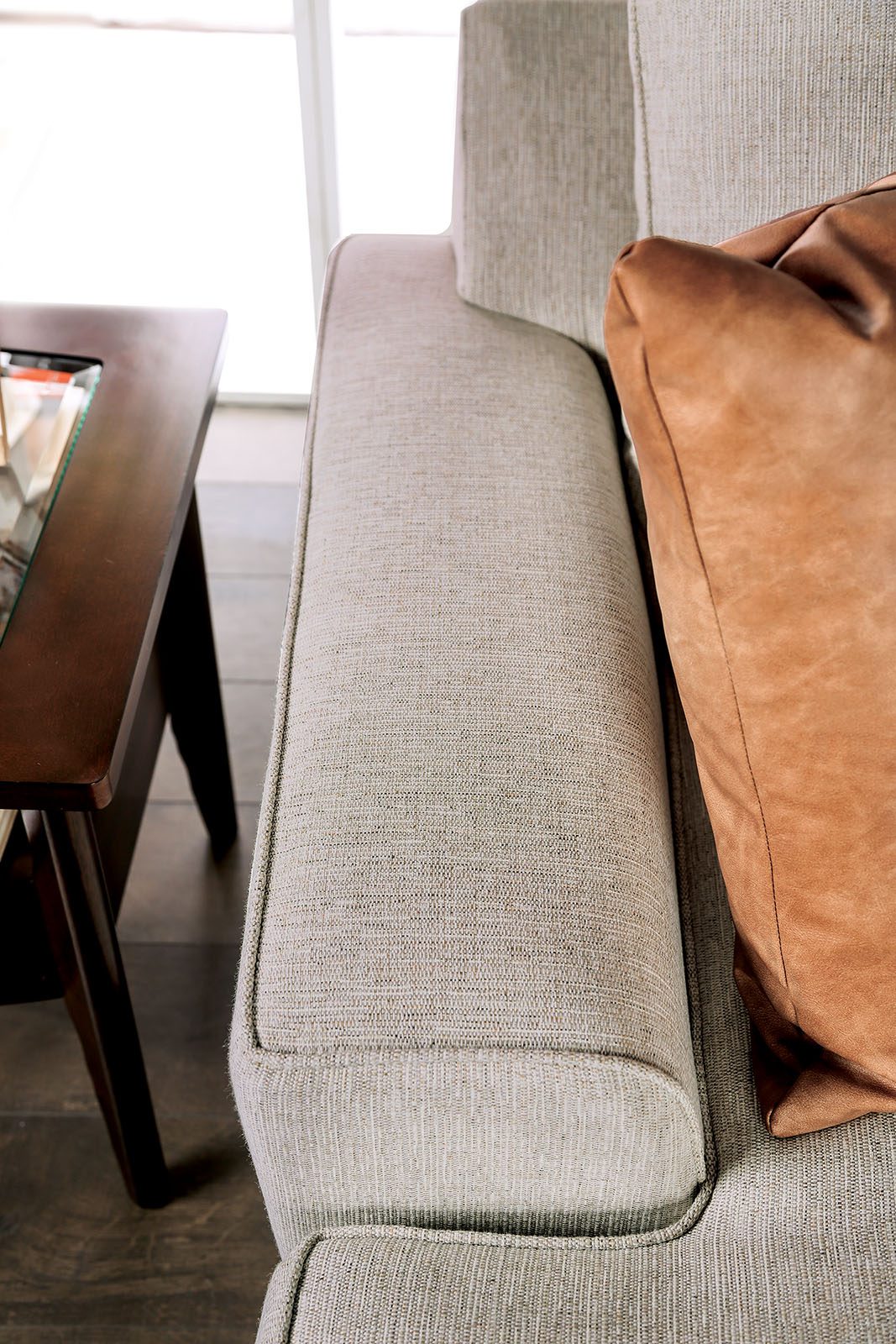 New Meadows Sofa, Sand/Caramel - Image 8