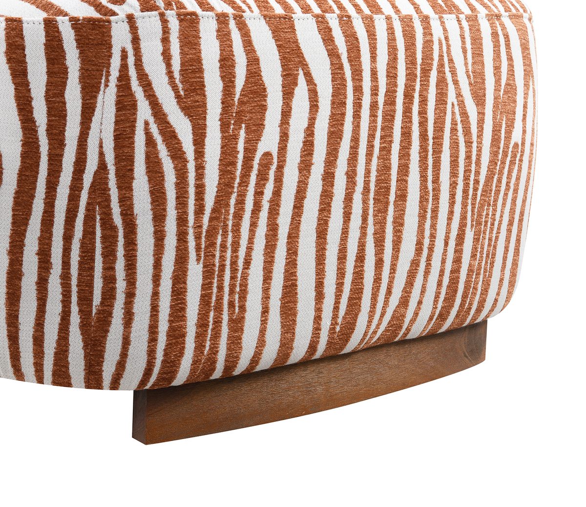 Niobe Accent Chair, Rustic Orange - Image 5
