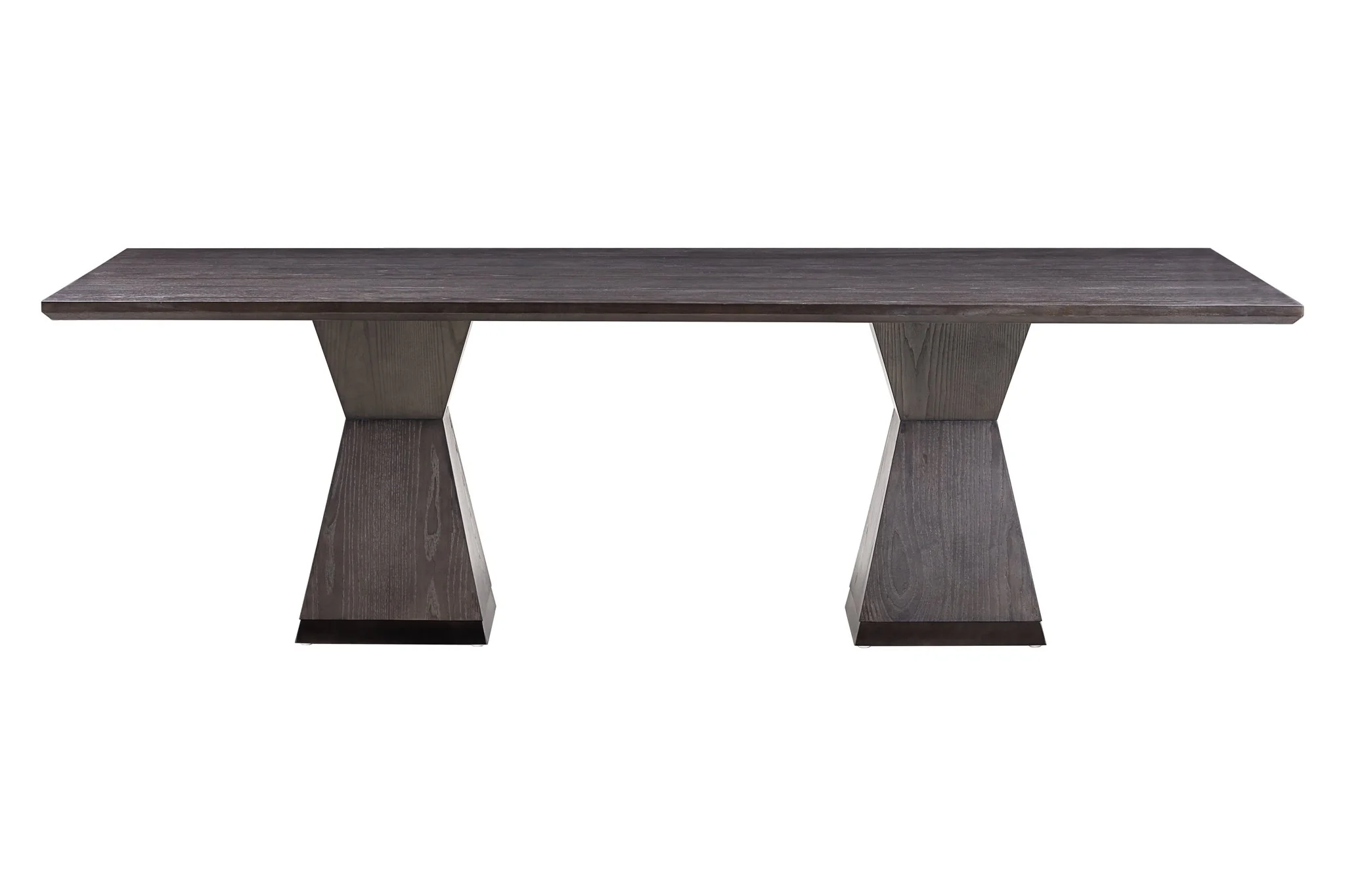 Nolan Black Wood Dining Table - Image 3