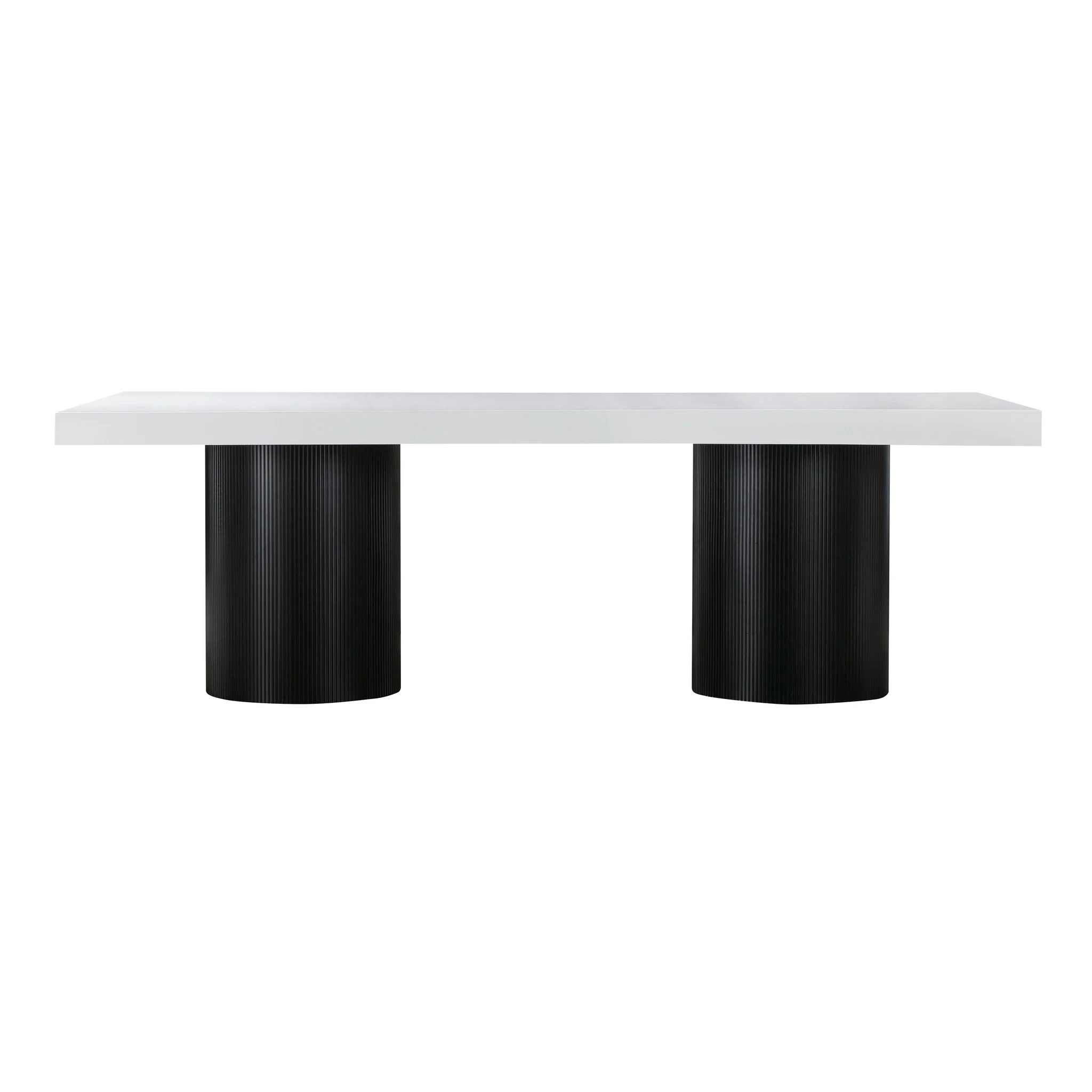 Nova White Lacquer Dining Table - Image 3