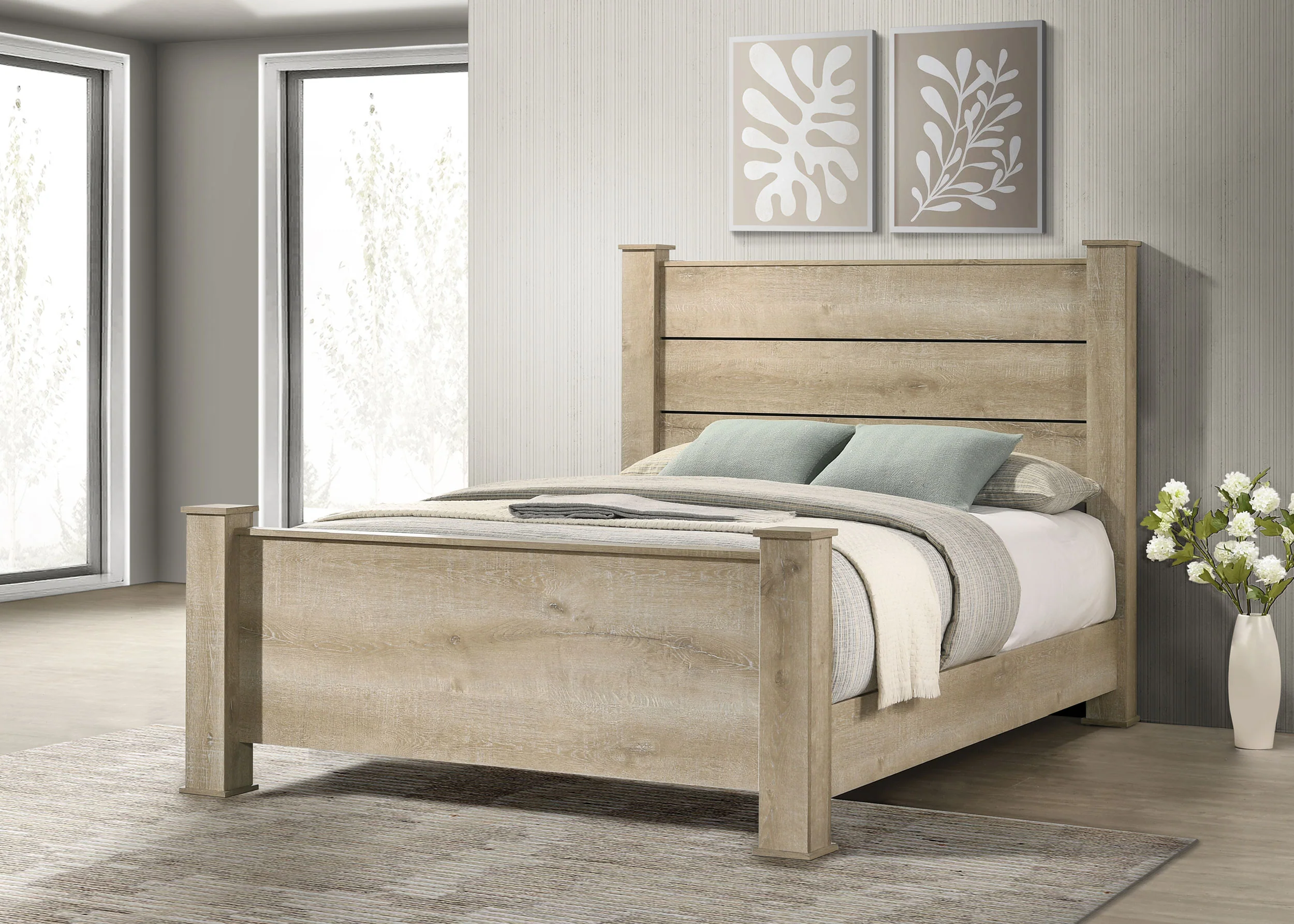 Oakglen Panel Bed - Image 12