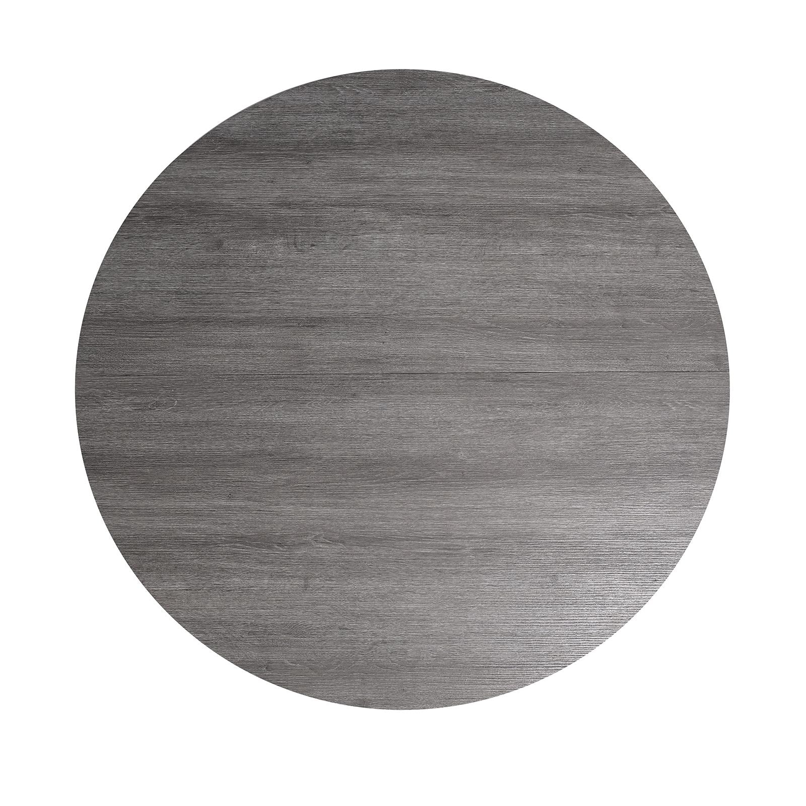 Oberto Round Dining Table, Gray - Image 4