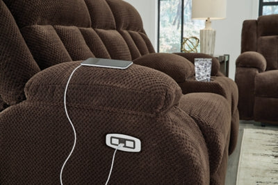 Observation Power Reclining Loveseat with Console - Image 8