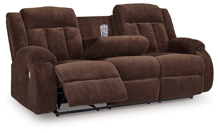 Observation Power Reclining Sofa with Drop Down Table - Image 16