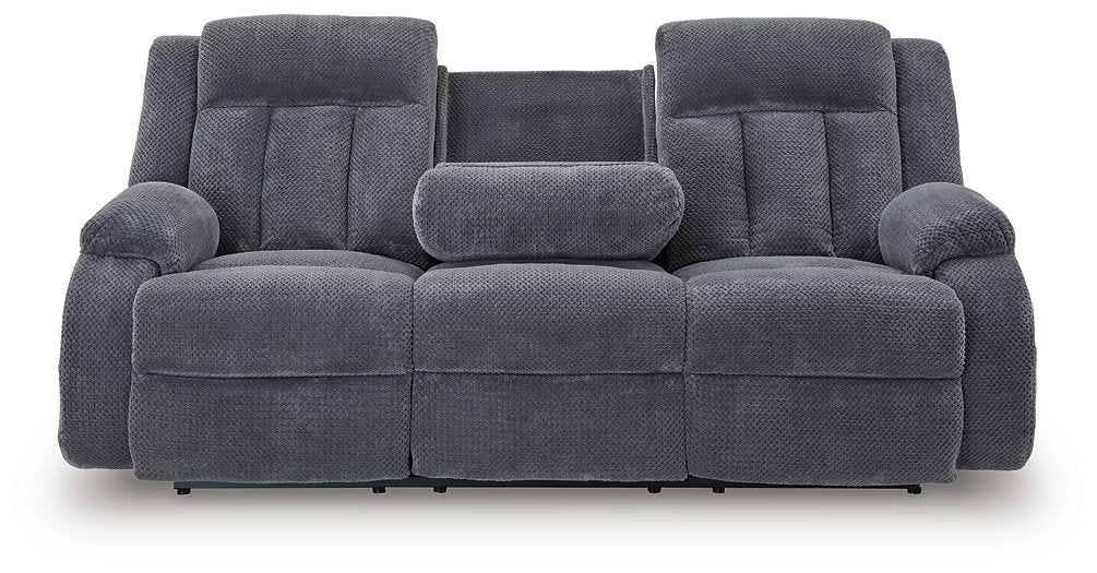 Observation Power Reclining Sofa with Drop Down Table - Image 7