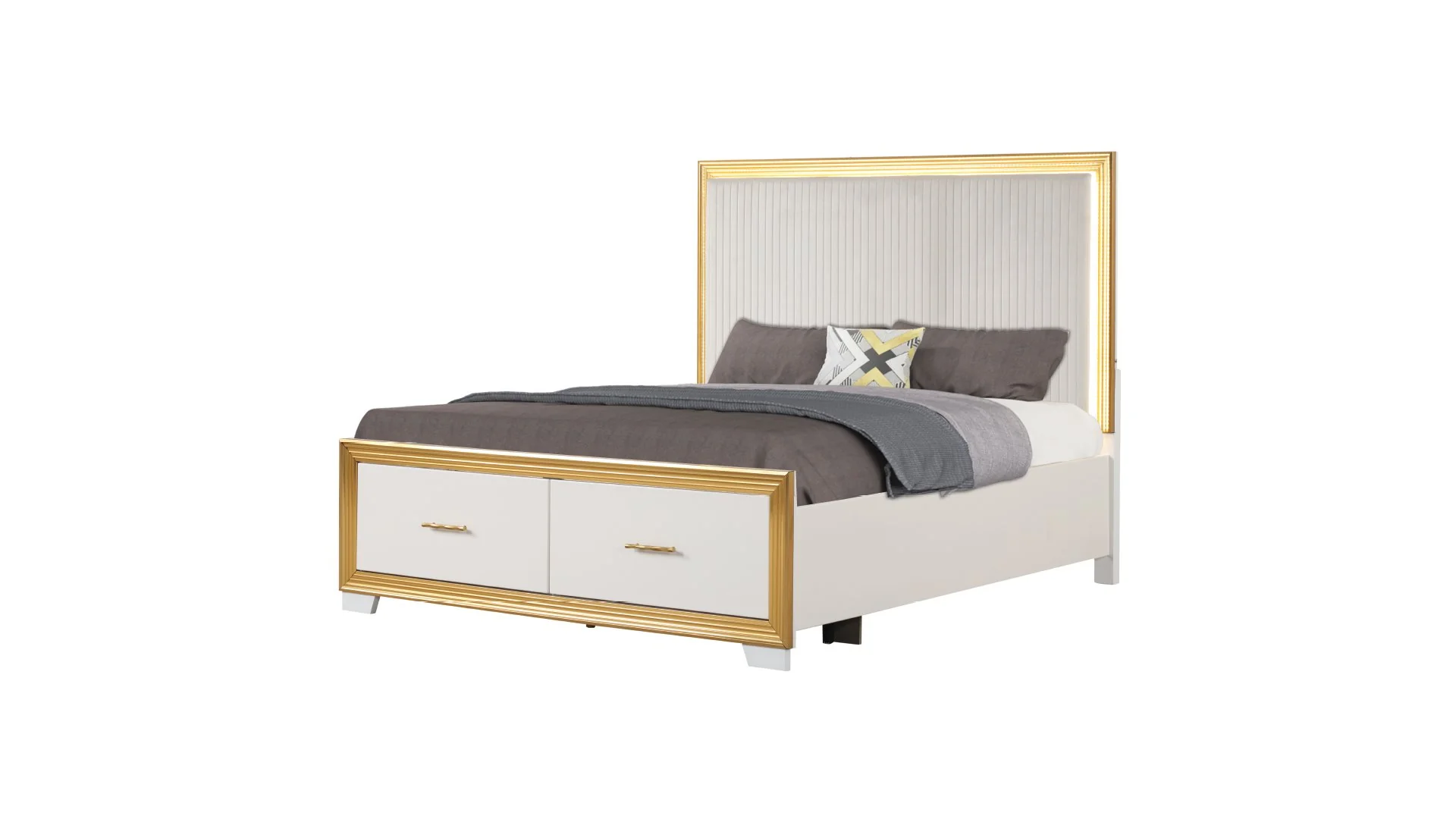 Obsession King 4 Pc Bedroom Set - Image 3