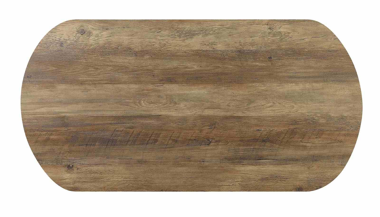 Olbia 3 Pc. Coffee Table Set (1C+2E), Rustic Oak/Sand Black - Image 3