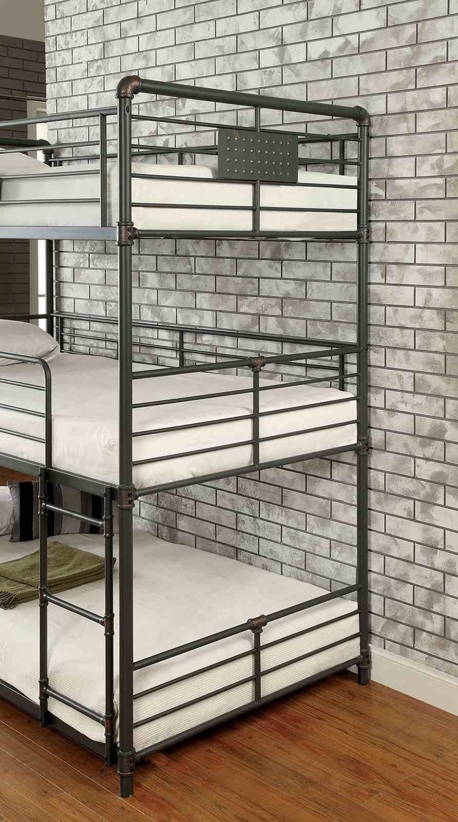 Olga I Twin/Twin/Twin Bunk Bed - Image 3
