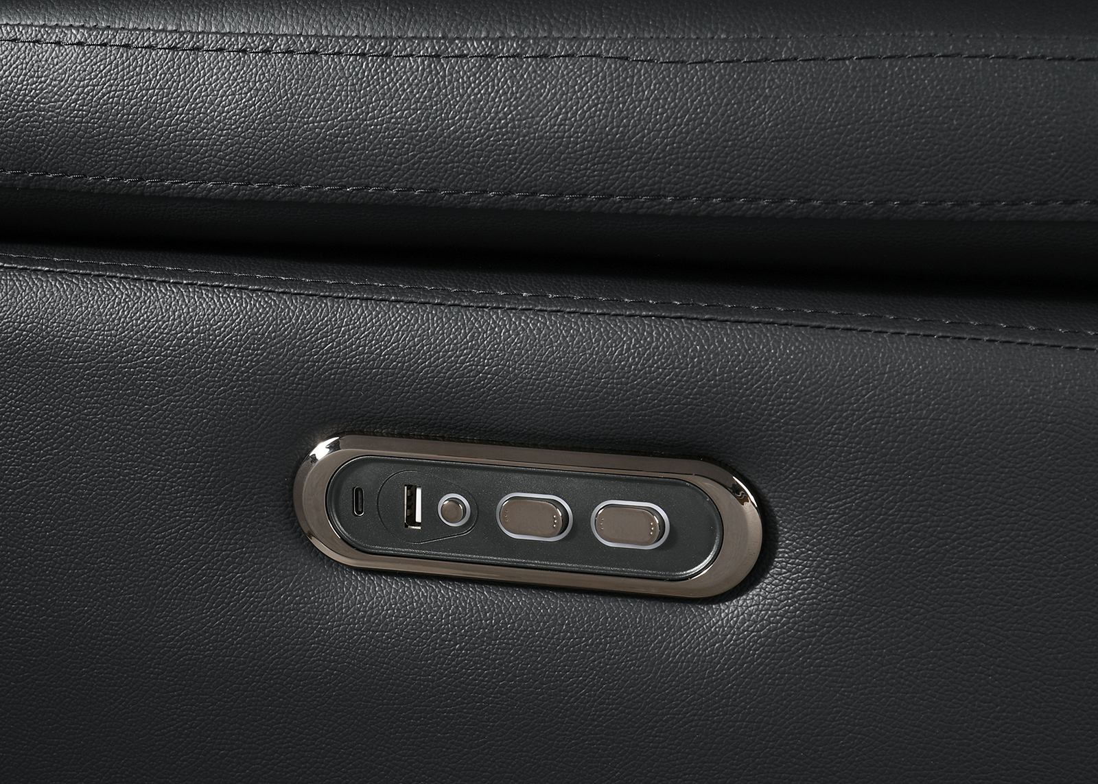 Oliverus Power Sectional, Black - Image 4