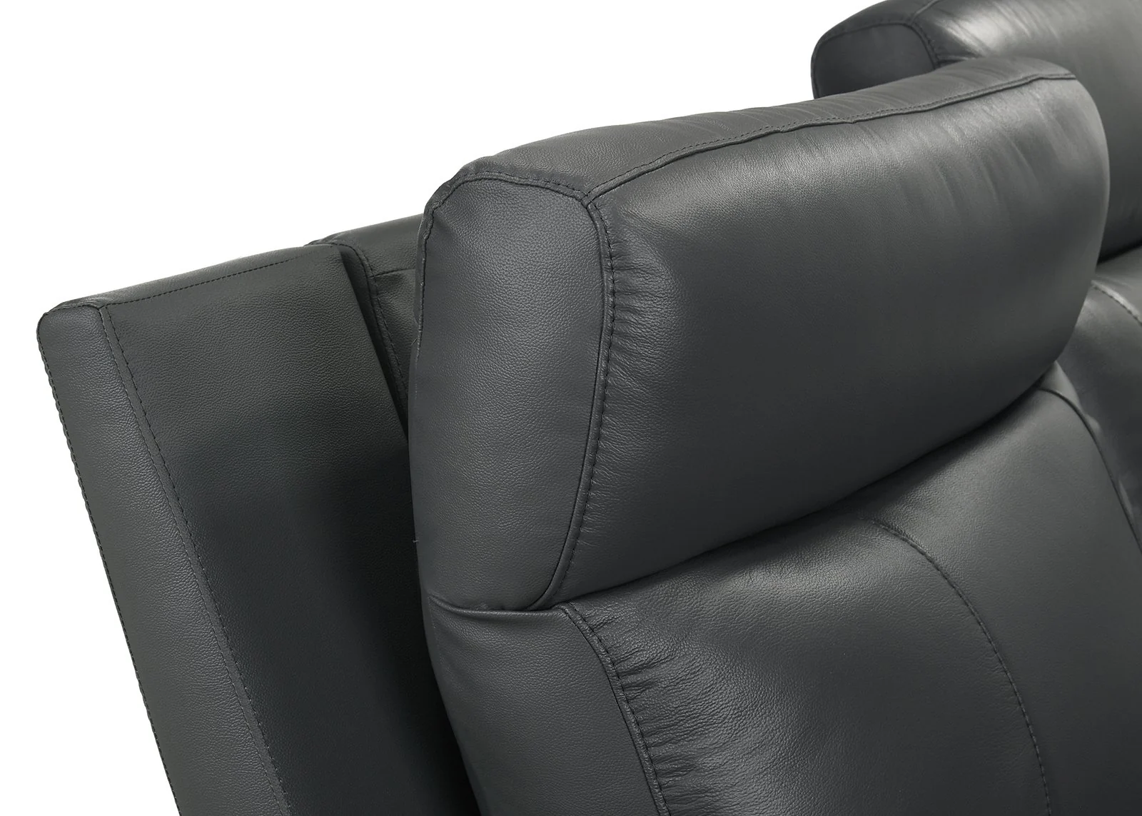 Oliverus Power Sectional, Dark Gray - Image 6