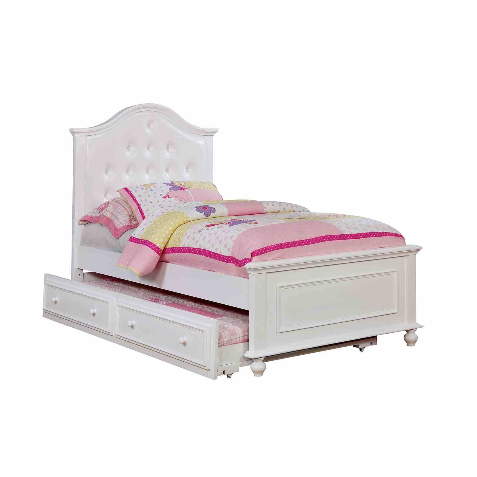 Olivia Full Bed, White - Image 3