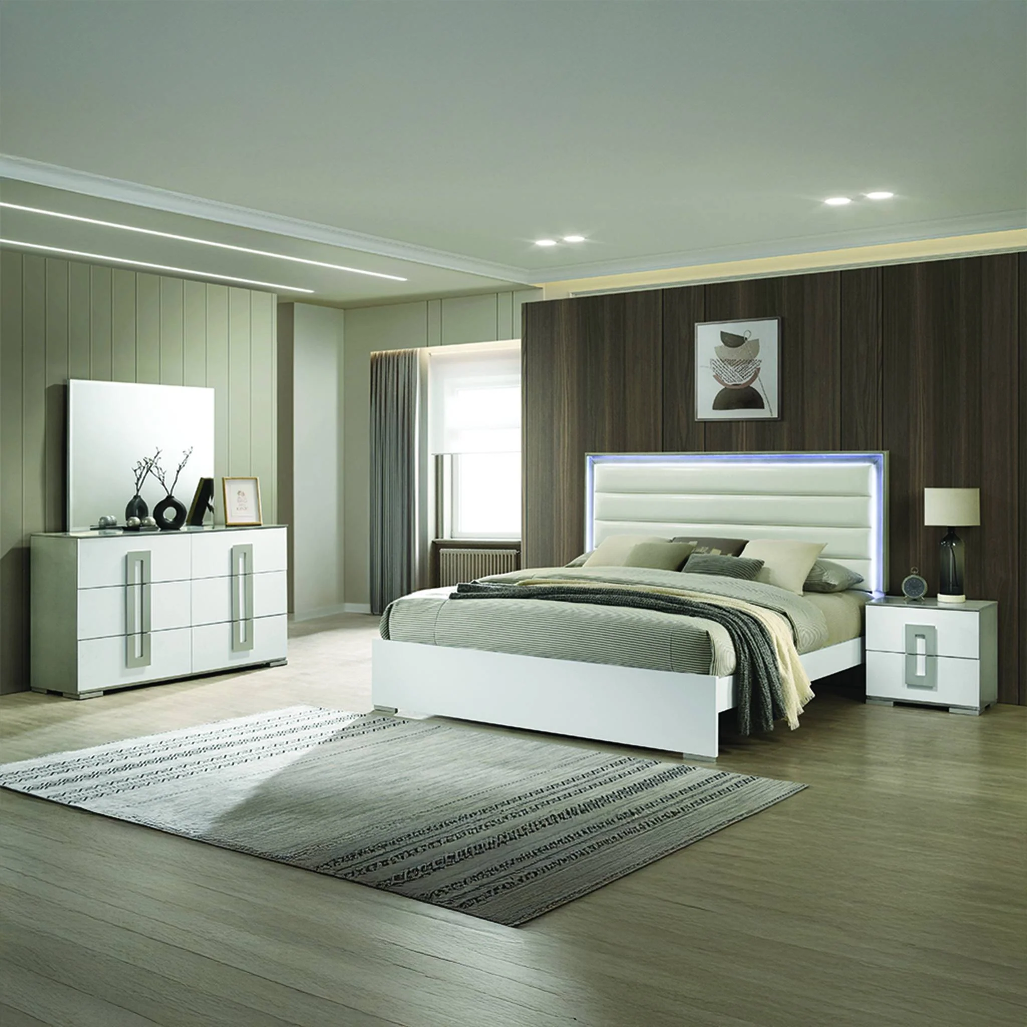 Olivia King 4PC Bedroom Set - Image 19