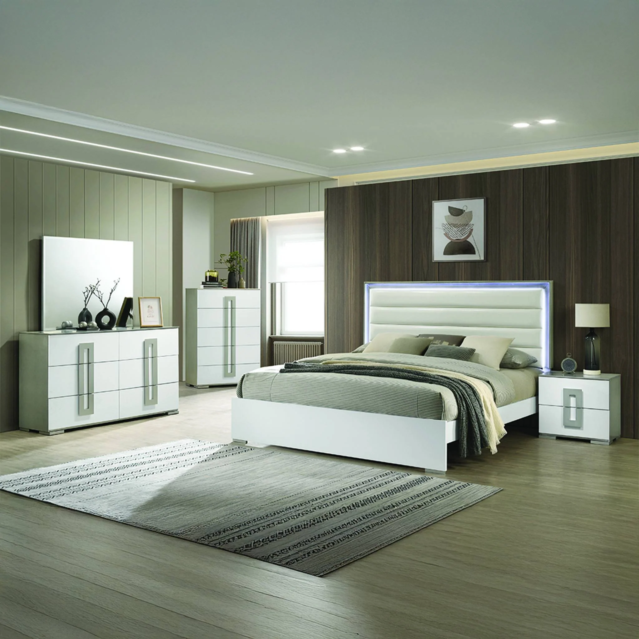 Olivia Queen 5PC Bedroom Set - Image 25