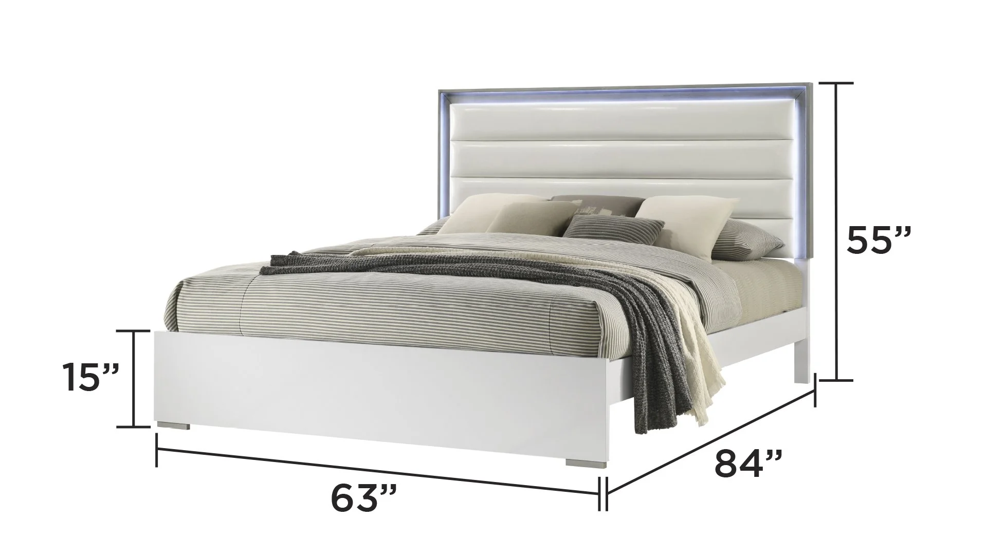 Olivia Queen Bed - Image 3
