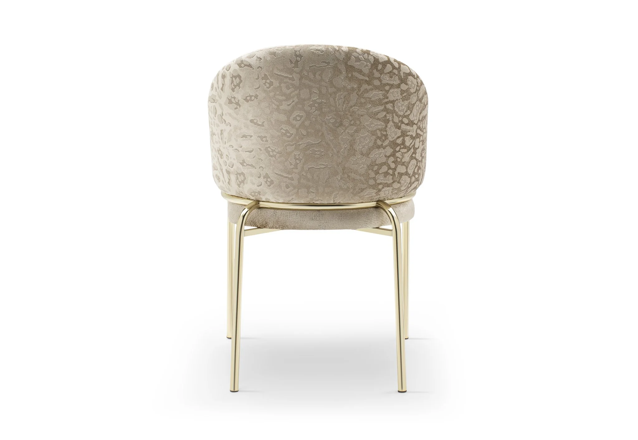 ONYX Gold Legs Beige - 2 Chairs Per Box - Image 3