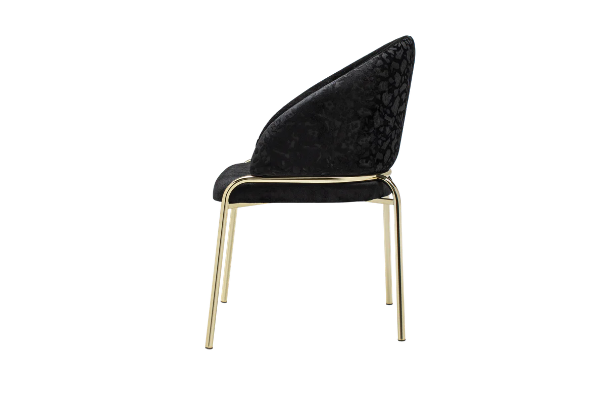 ONYX Gold Legs Black - 2 Chairs Per Box - Image 8