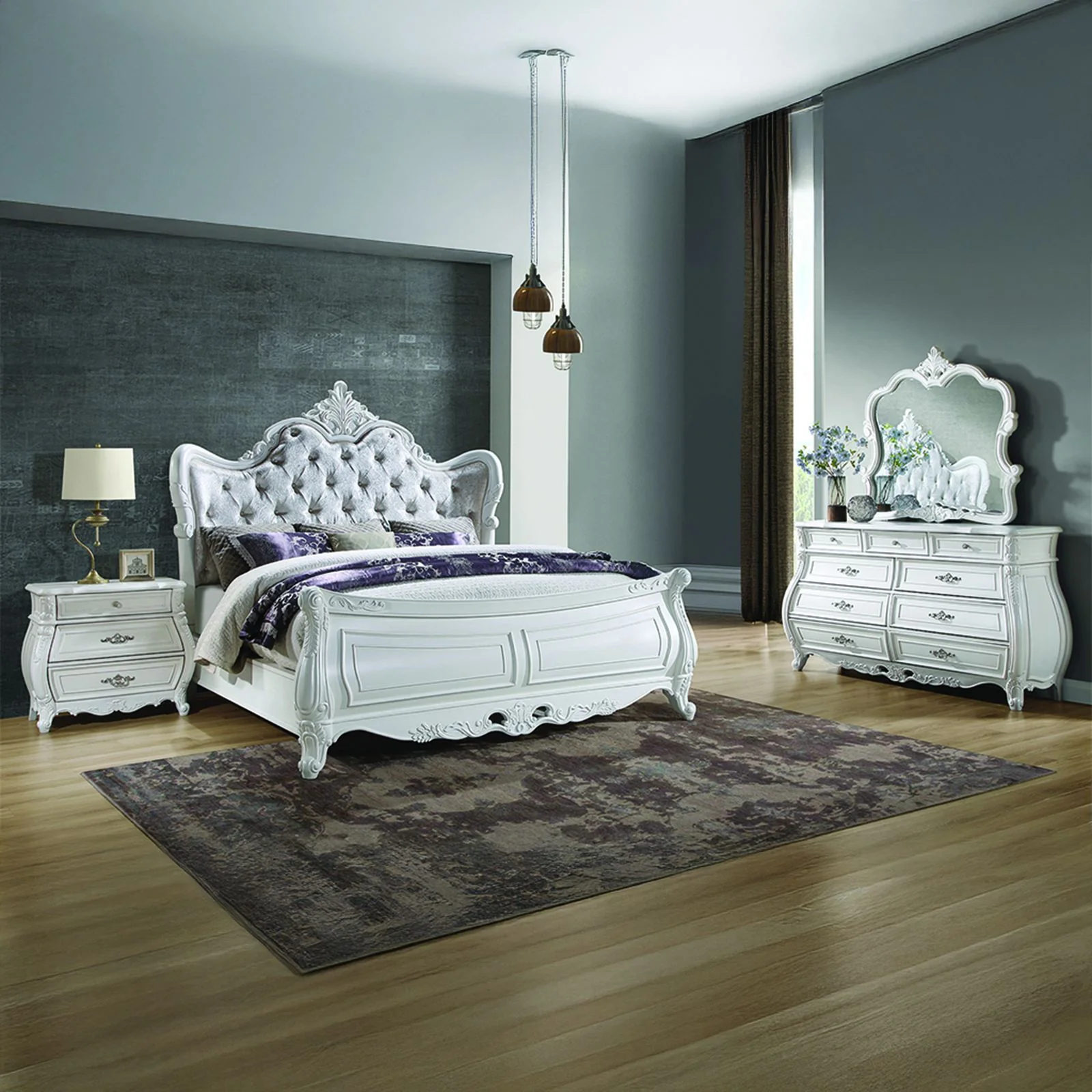 Opulence King 4PC Bedroom Set - Image 18