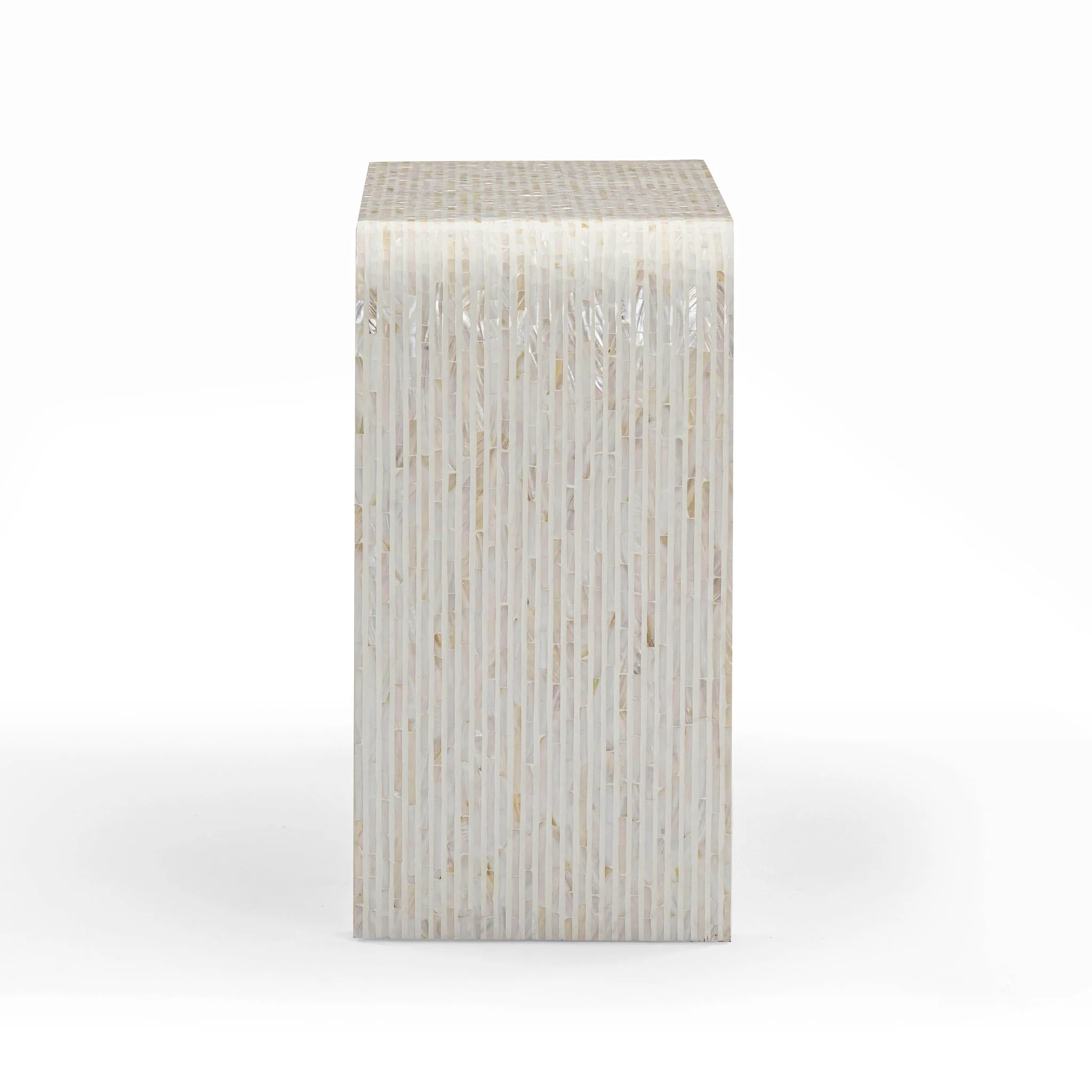 Opus Cream Capiz Shell Console Table - Image 4