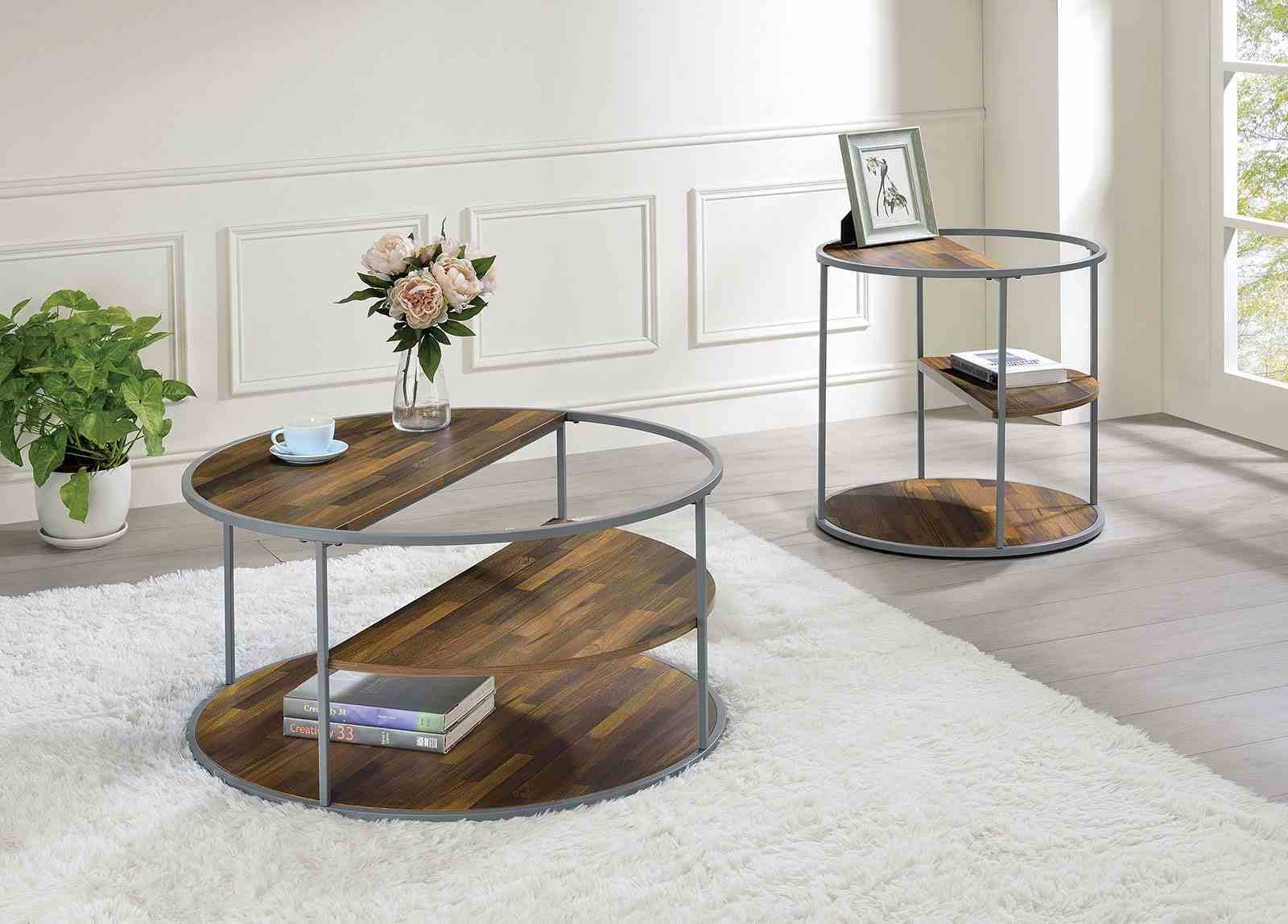 Orrin Coffee Table, Gray - Image 2