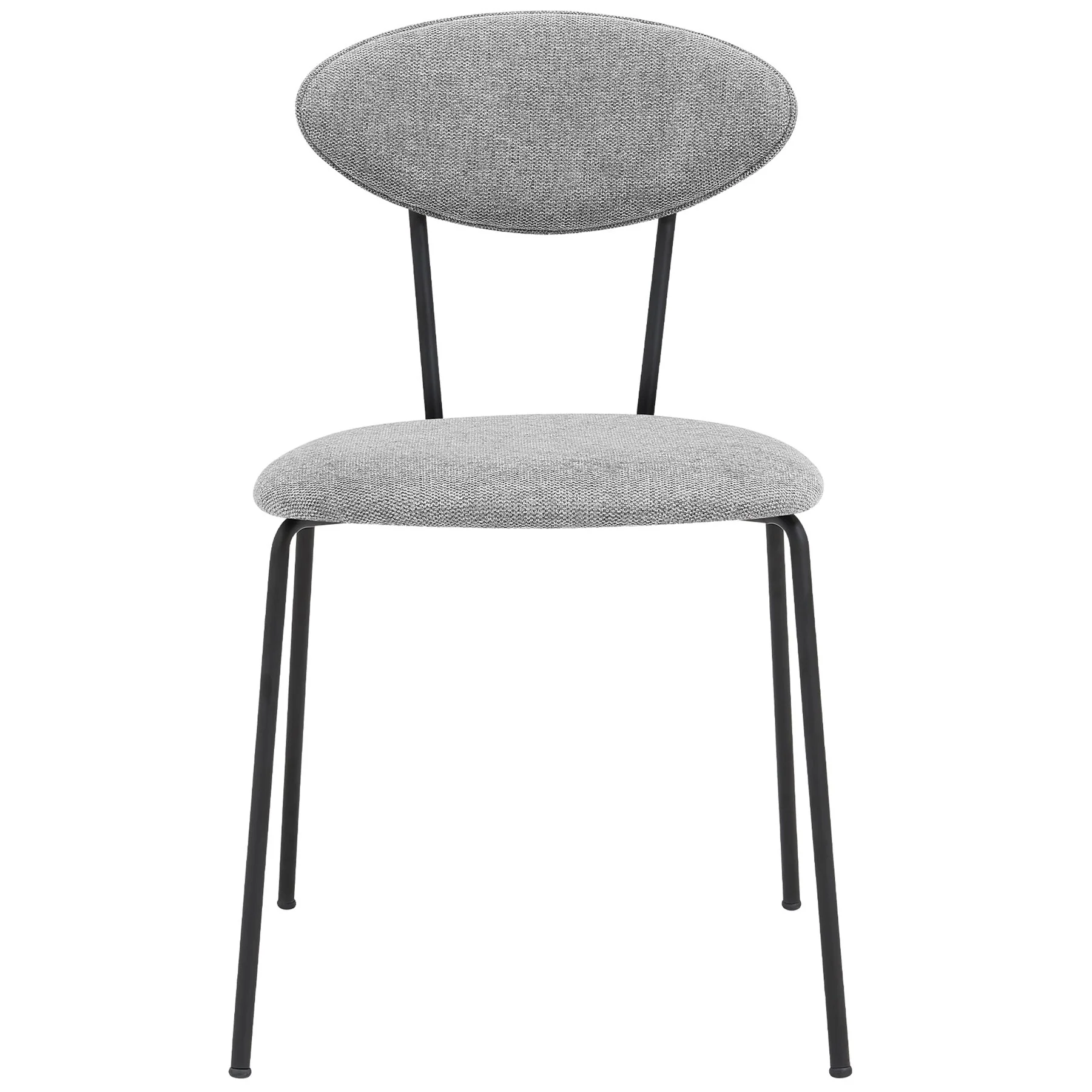 Oshen 26" Gray Faux Leather and Metal Counter Height Bar Stool - Image 5