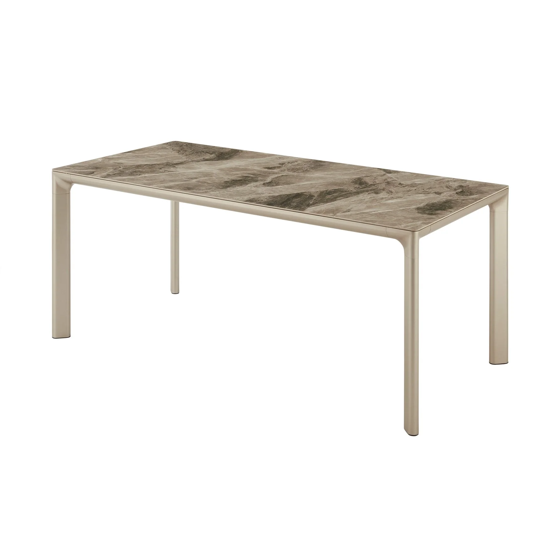 Otello and Tori Black Fabric 7 Piece Rectangular Dining Set - Image 4