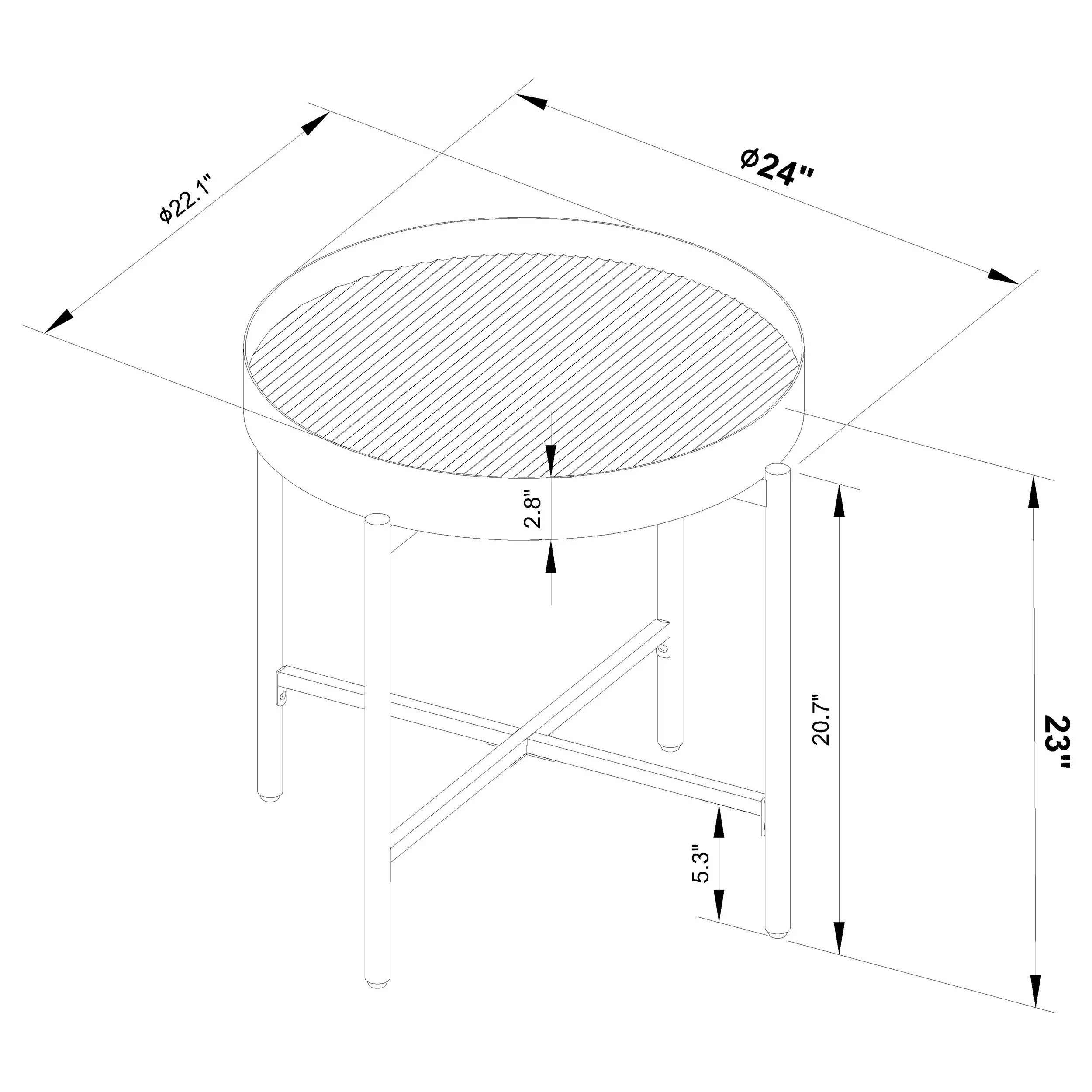 Ozella End Table - Image 5