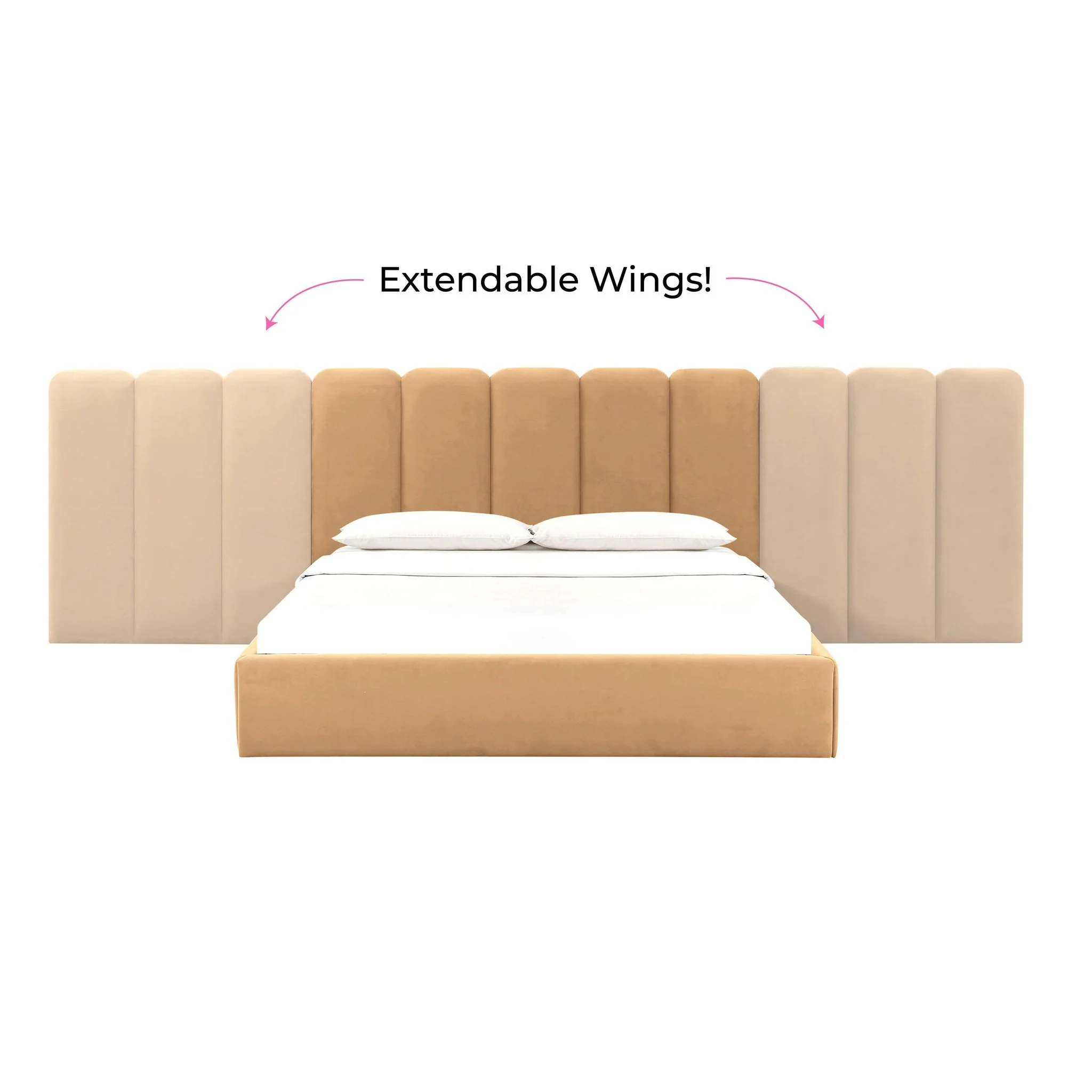 Palani Honey Velvet Wings - Queen or King (Set of 2) - Image 4
