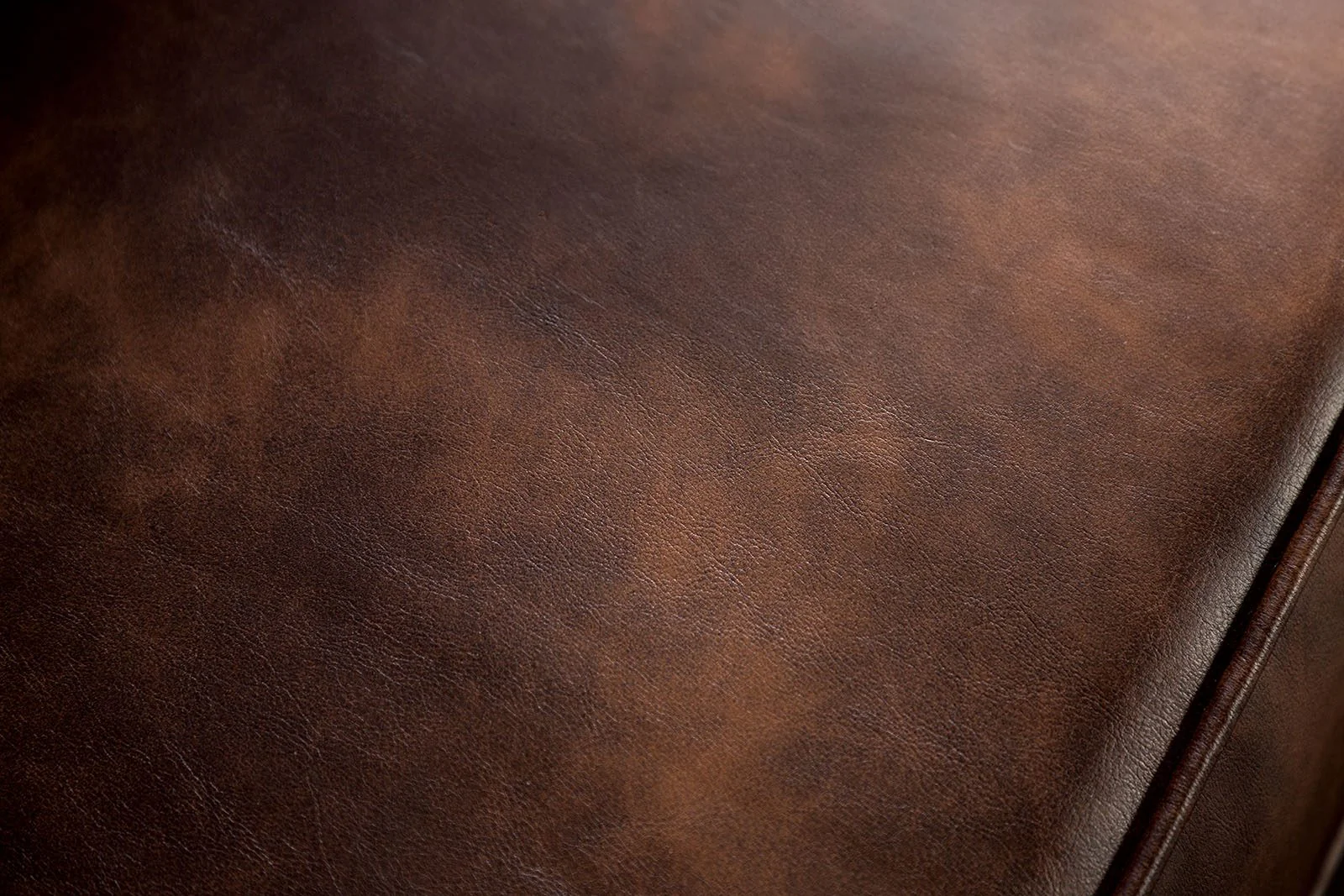 Palencia Sofa, Dark Cherry/Light Brown - Image 3