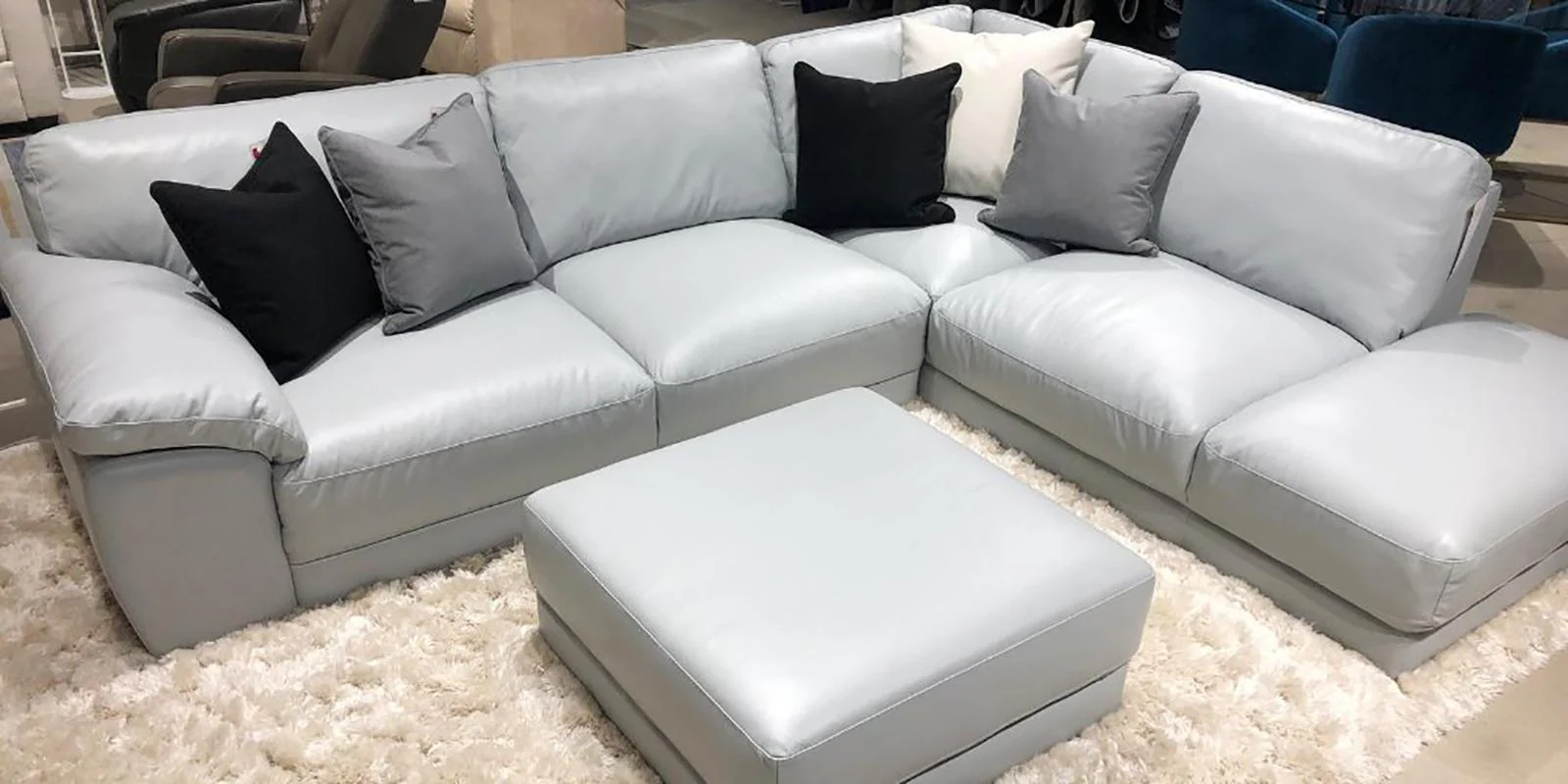 Palliser Bowen Ottoman - Image 2