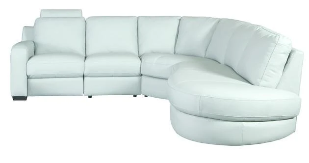 Palliser Furniture Flex Leather Sectional/09/19 - Image 2