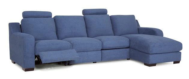 Palliser Furniture Flex Leather Sectional/09/19 - Image 4