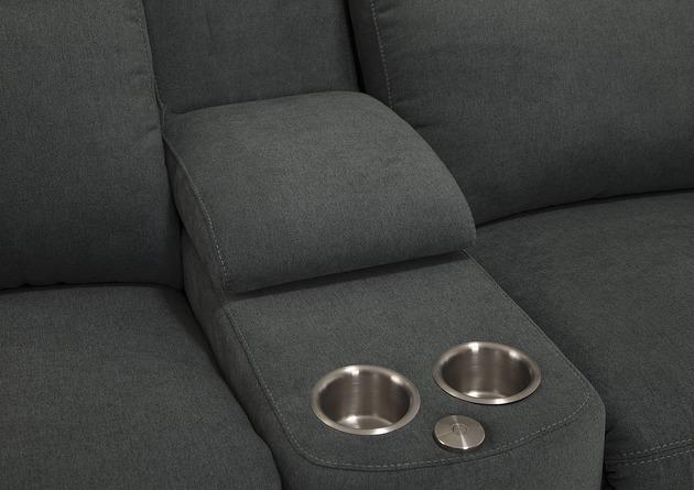 Palliser Furniture Forest Hill Leather Sectional/10/09/10/57 - Image 3