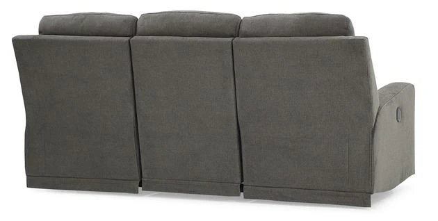 Palliser Furniture Forest Hill Leather Sofa Manual Recliner - Image 4