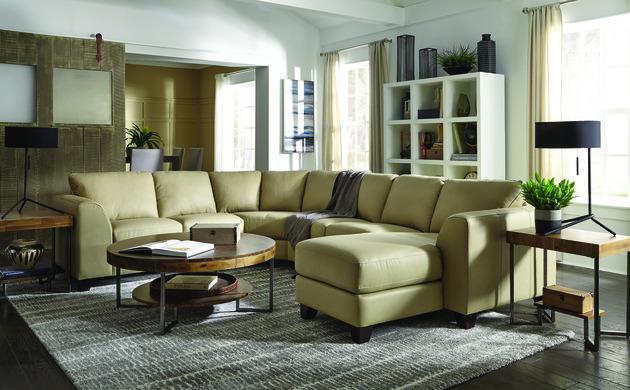 Palliser Furniture Juno Leather Sectional/09/14/15 - Image 2