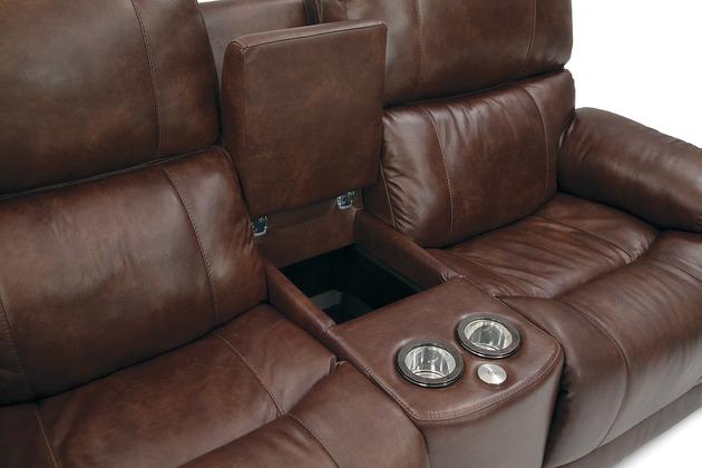 Palliser Furniture Kenaston Console Loveseat Power Recliner w/ Power Headrest - Image 3