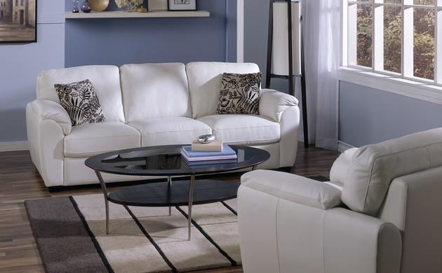Palliser Furniture Lanza Leather Push Back Chair - Image 3
