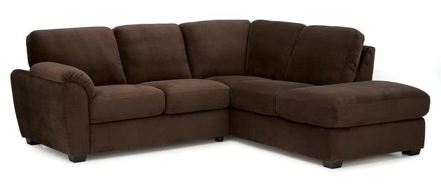 Palliser Furniture Lanza Leather Sectional/09/08 - Image 3