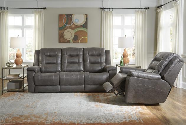 Palliser Furniture Leighton Leather Wallhugger Power Recliner w/ Headrest & Lumbar - Image 3