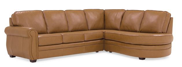 Palliser Furniture Viceroy Leather Sectional/09/08 - Image 2