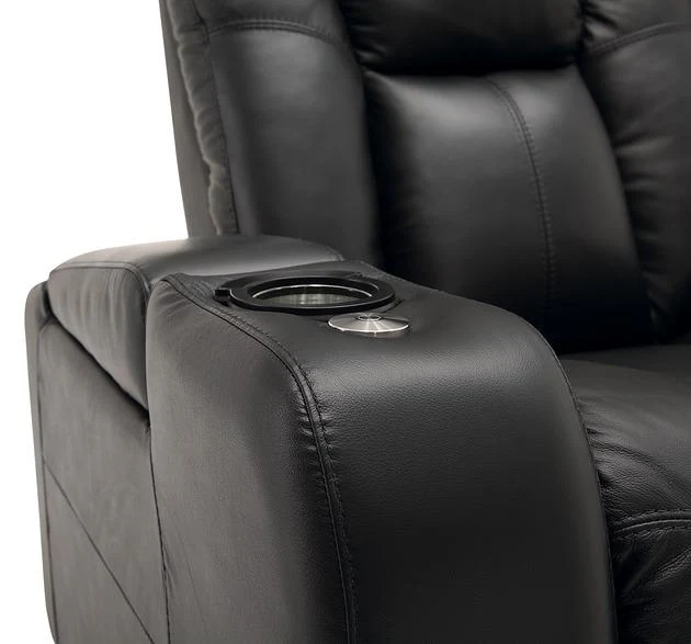 Palliser Media 3 Seats Straight Right Hand Facing Power Recliner Sectional - Image 5