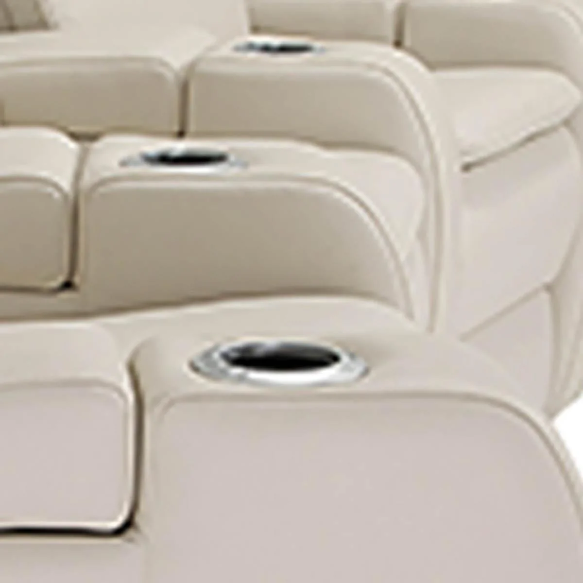 Palliser Vertex 3 Seats Curved Left Hand Facing Power Recliner with Power Headrest and Lumbar Sectional - Image 4