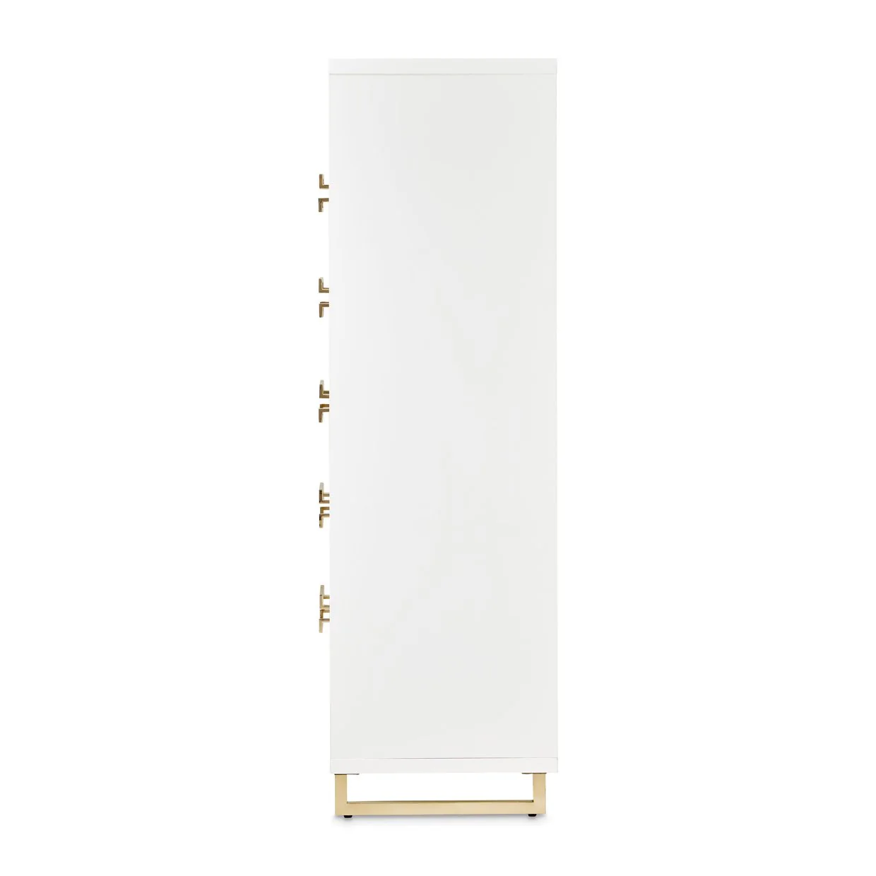 Palm Gate 6-Drawer Chest - Cloud White - Image 2