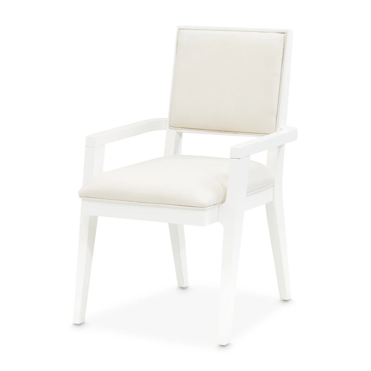 Palm Gate Arm Chair - Cloud White - Image 17