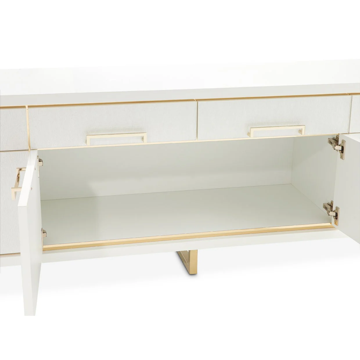 Palm Gate Media Cabinet - Cloud White - Image 5