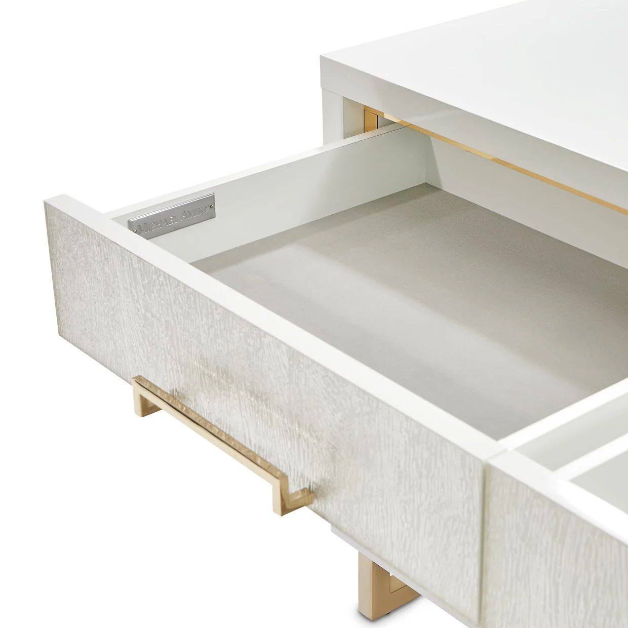 Palm Gate Media Cabinet - Cloud White - Image 8