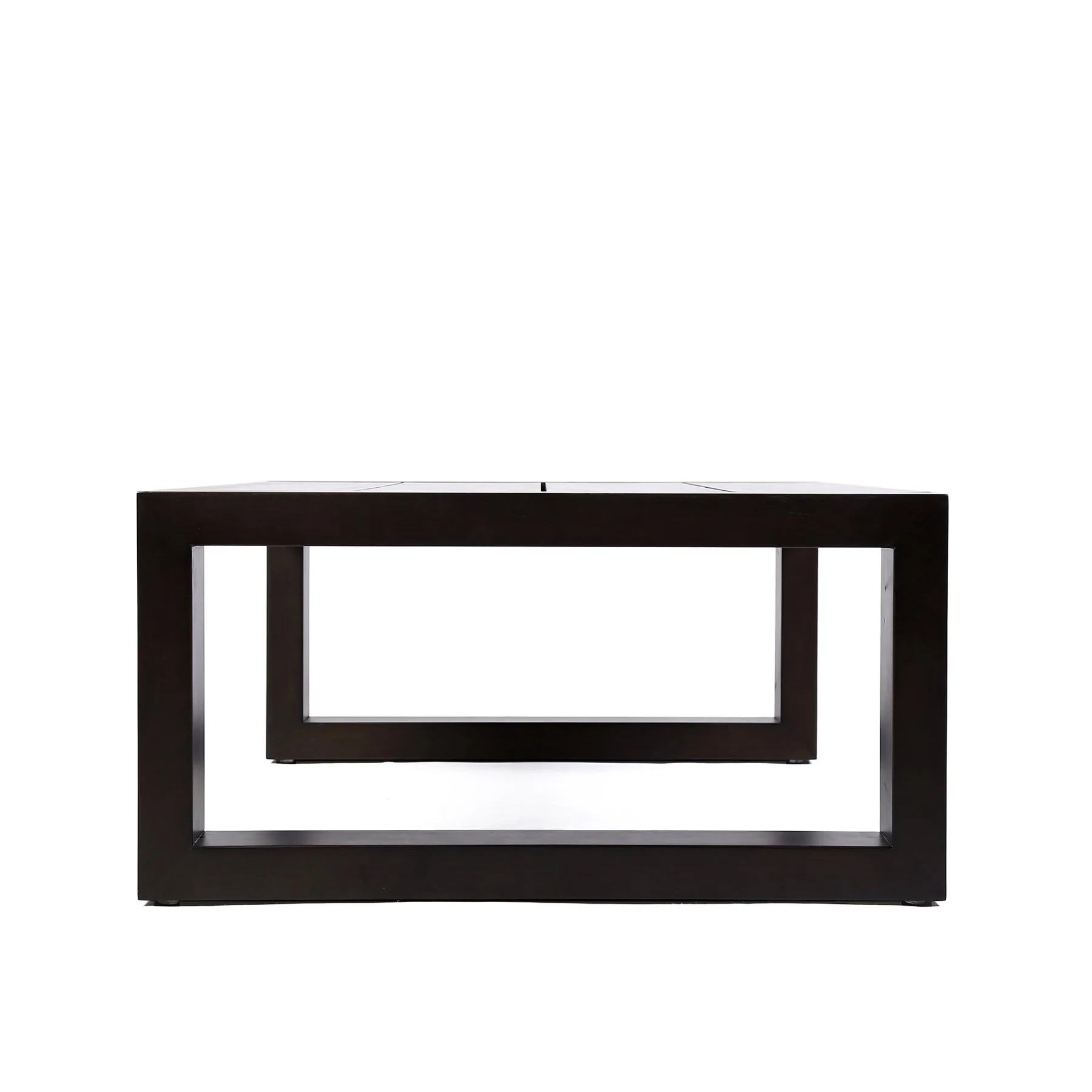 Paradise Outdoor Dark Eucalyptus Wood Coffee Table - Image 3
