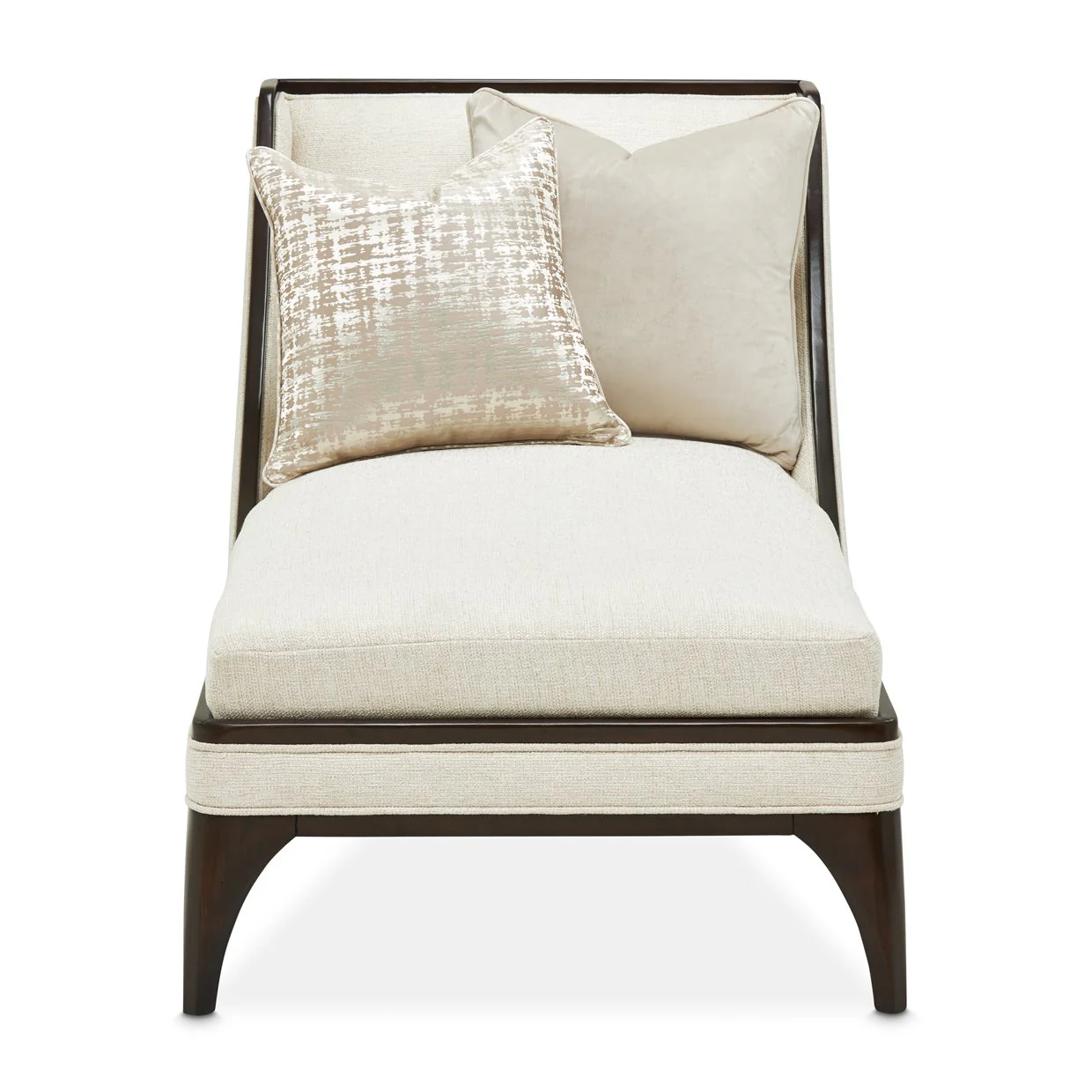 Paris Chic Armless Chaise - Cremini/Espresso - Image 14
