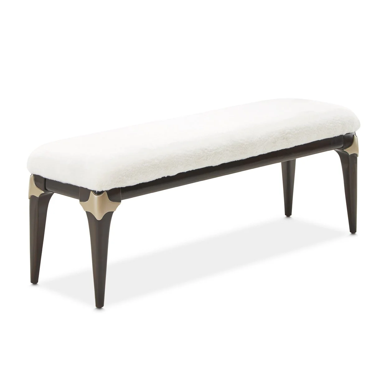 Paris Chic Bed Bench - Espresso - Image 3